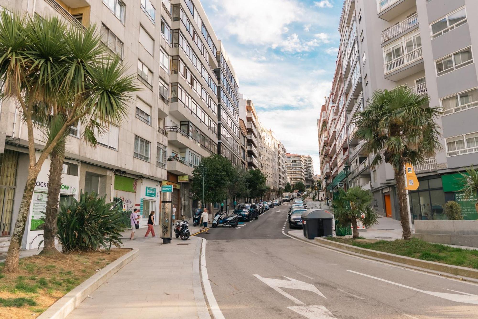 Terraza Magica En Vigo Centro Lägenhet Exteriör bild